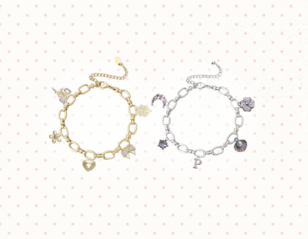 Charm bar bracelet